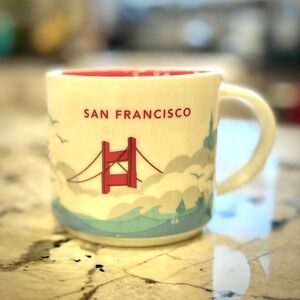 NIB Starbucks YAH San Francisco collectible retired coffee or tea mug